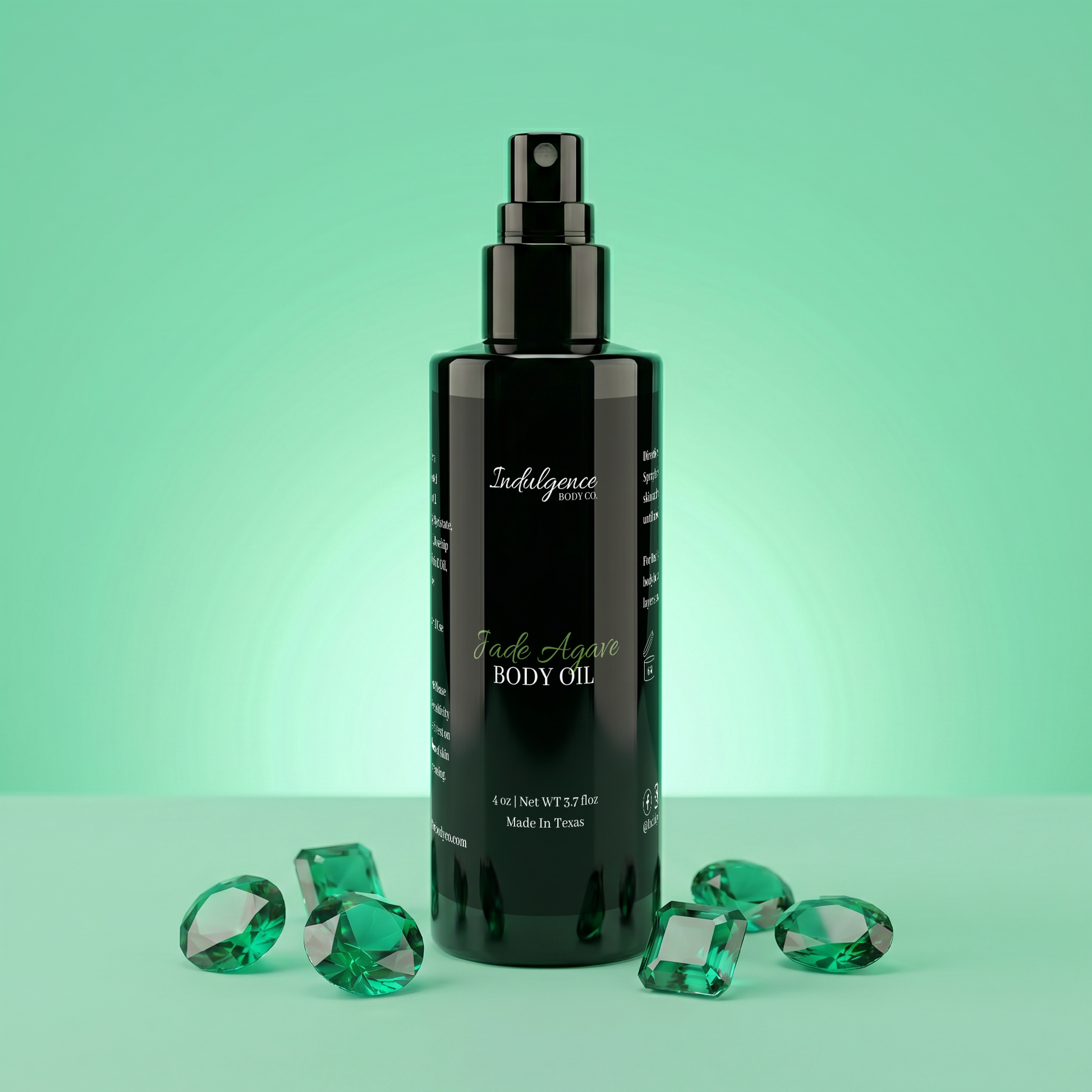 Jade Agave Body Oil – Indulgencebodyco